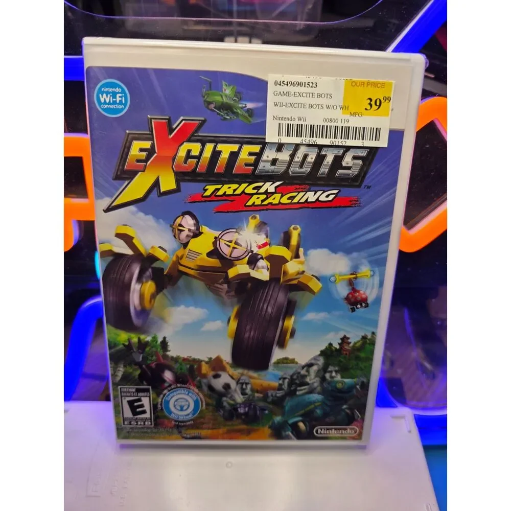 Excitebots Trick Racing for Nintendo Wii (New Sealed)